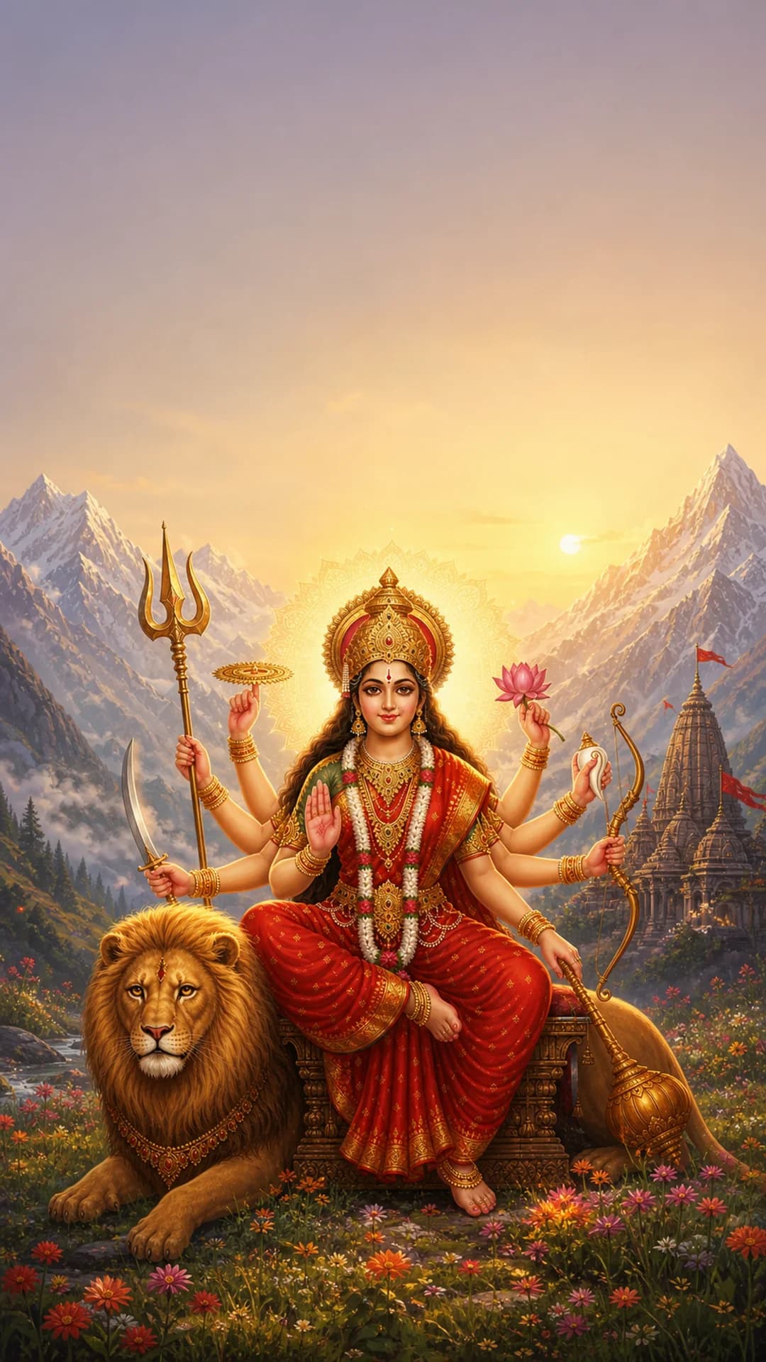 Durga nature wallpaper